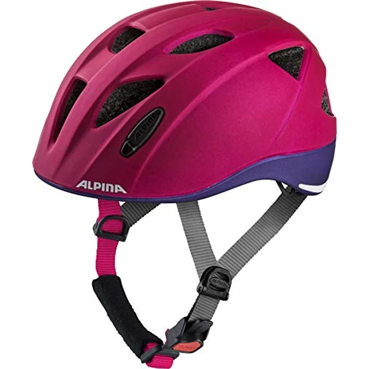 Alpina Kids Ximo LE Deeprose - Violet, Größe 45 - 49 cm - Fahrradhelm, Farbe Pink – Bild 1