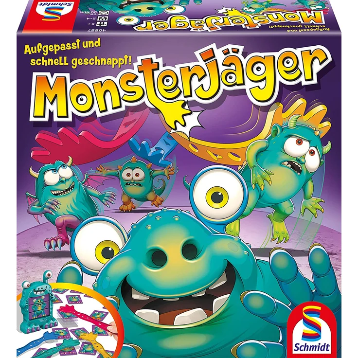 Schmidt Spiele 'Monsterjäger', ab 5 Jahren, 2 - 4 Spieler, 20 min Spielzeit – Bild 1