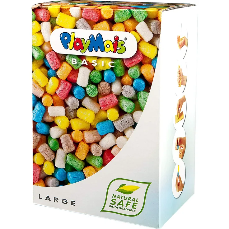 PlayMais 160025 - Basic Large Bastelset, ca. 700 Teile