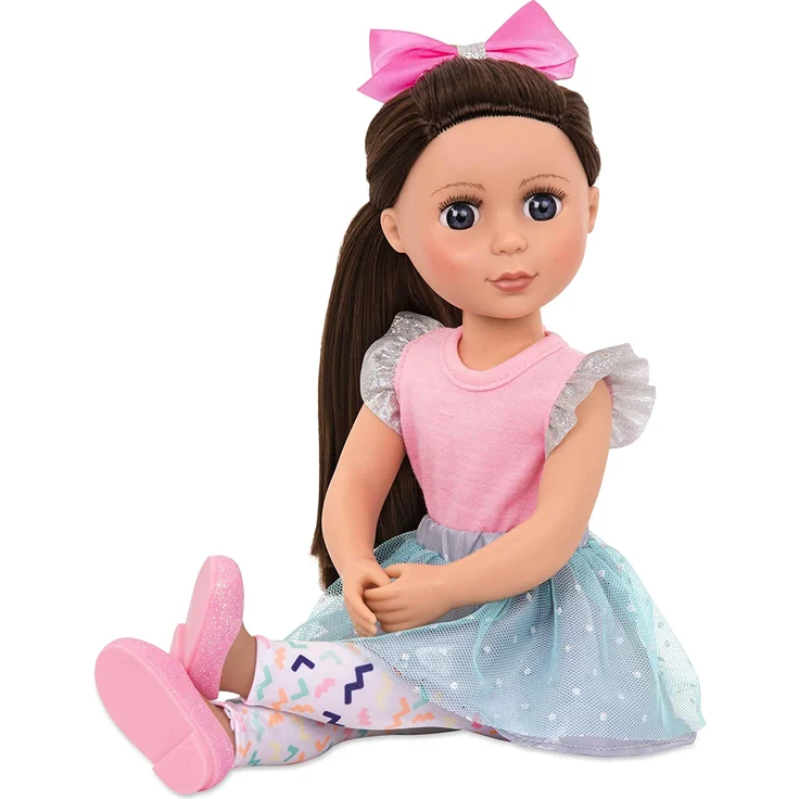 Glitter Girls Puppe Candice – Bewegliche 36cm Puppe mit Kleidung, Zubehör und langen Haaren zum frisieren - Spielzeug ab 3 Jahren (7 Teile), 4. 5 x 3. 5 x 15. 5 inches – Bild 8
