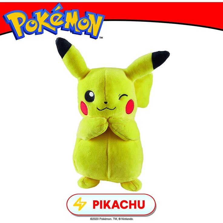 Boti Pokémon Plüschfigur - Pikachu #3 (20cm) – Bild 4