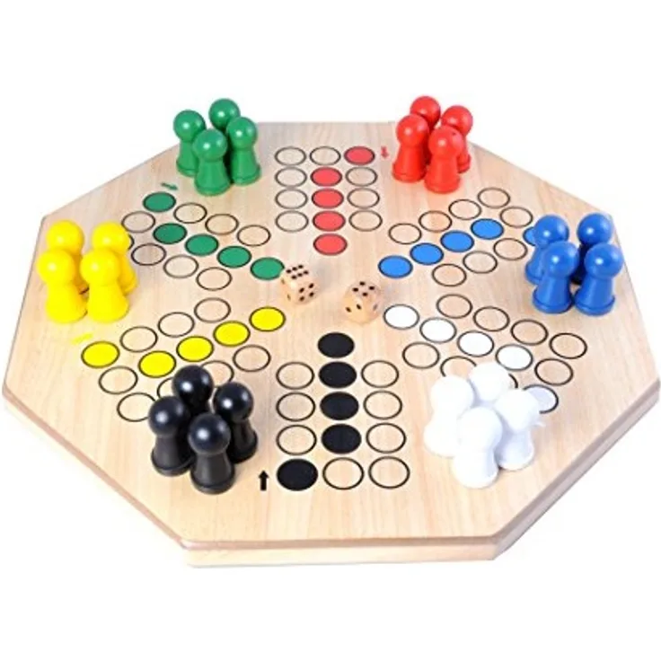Engelhart Jeu de Petits Chevaux 6 joueurs