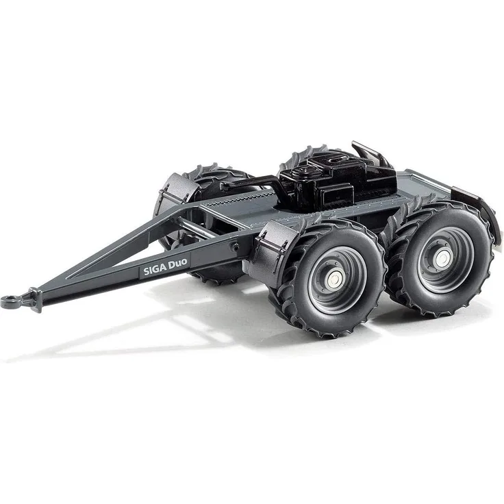 SIKU 2887, Dolly SIGA Duo, 1:32, Metall/Kunststoff, Schwarz, Kompatibel mit SIKU Traktoren