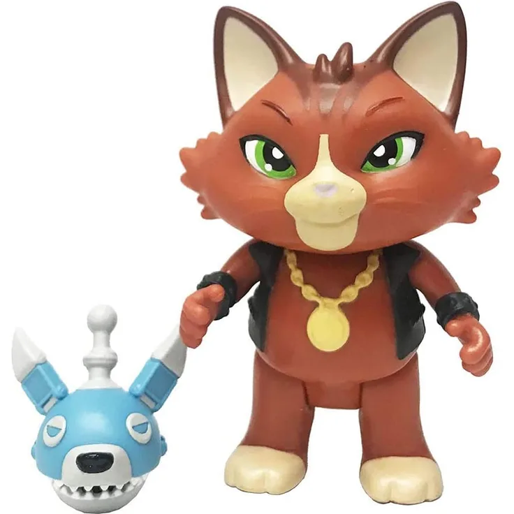 Smoby 180115 Spielfigur Boss mit Falle, Figur aus der 44 Cats Serie, für Kinder ab 3 Jahren, Mehrfarbig