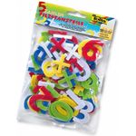 folia 5262 - Filzstanzteile Zahlen, selbstklebend, 120 Stück, farbig sortiert, je ca. 4,5 cm groß