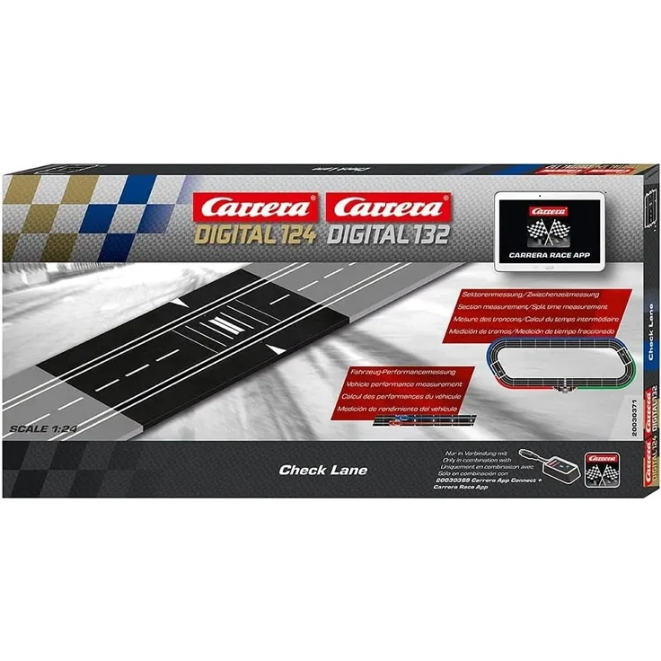 Carrera DIGITAL 132 & DIGITAL 124 Check Lane 20030371 Erweiterungsartikel