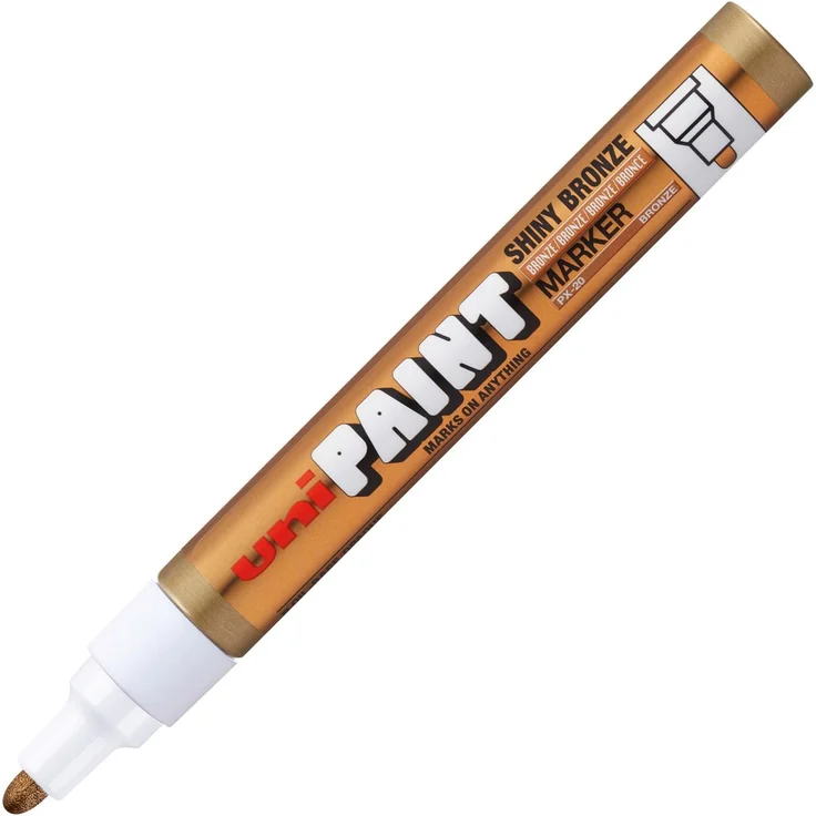 Lackmarker UNI PAINT PX-20 Shiny bronze – Bild 2