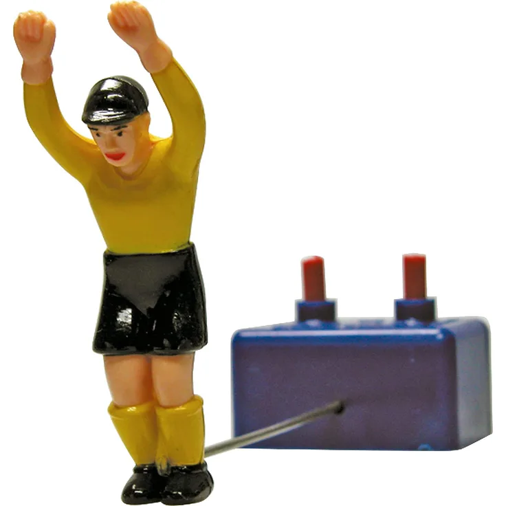 Tipp-Kick Torwart Toni, gelb