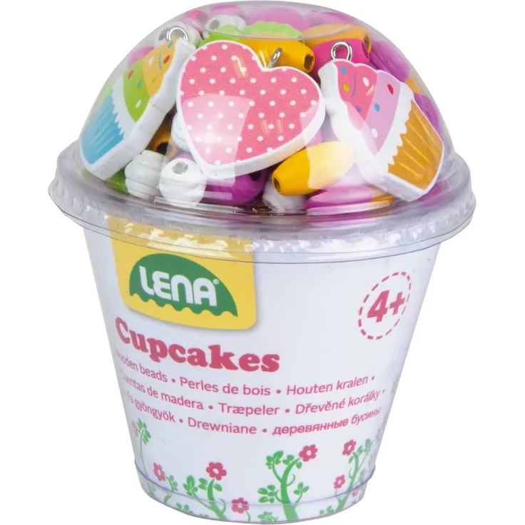 Lena 32002 Cupcakes Bastelset, rosa