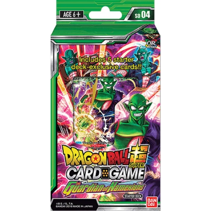 Bandai BCLDBSP7917 Dragon Ball Super CG: Starter Deck SD04 The Guardian of Namekians, Mehrfarbig