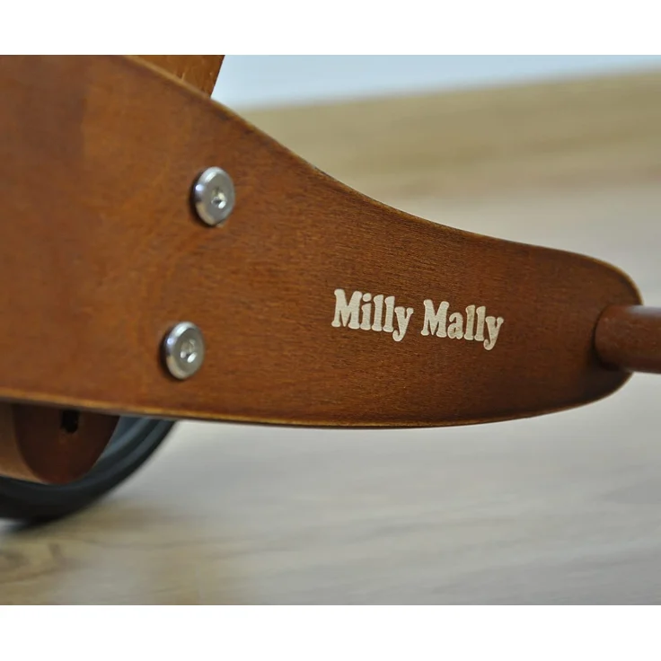 Milly Mally 2-in-1 loopfiets Jake naturel Junior Leer – Bild 8