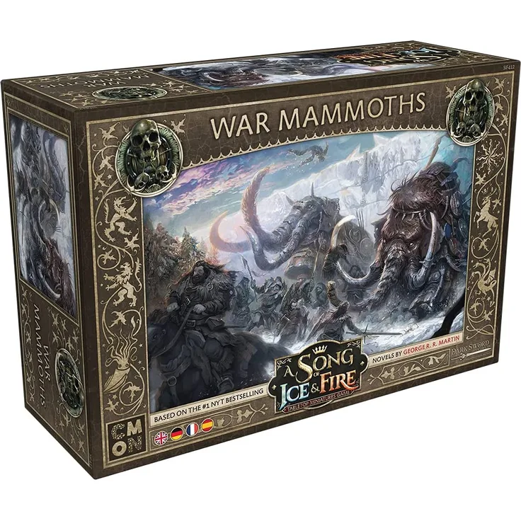 Asmodee A Song of Ice & Fire – Kriegsmammuts, Erweiterung, Tabletop, Deutsch