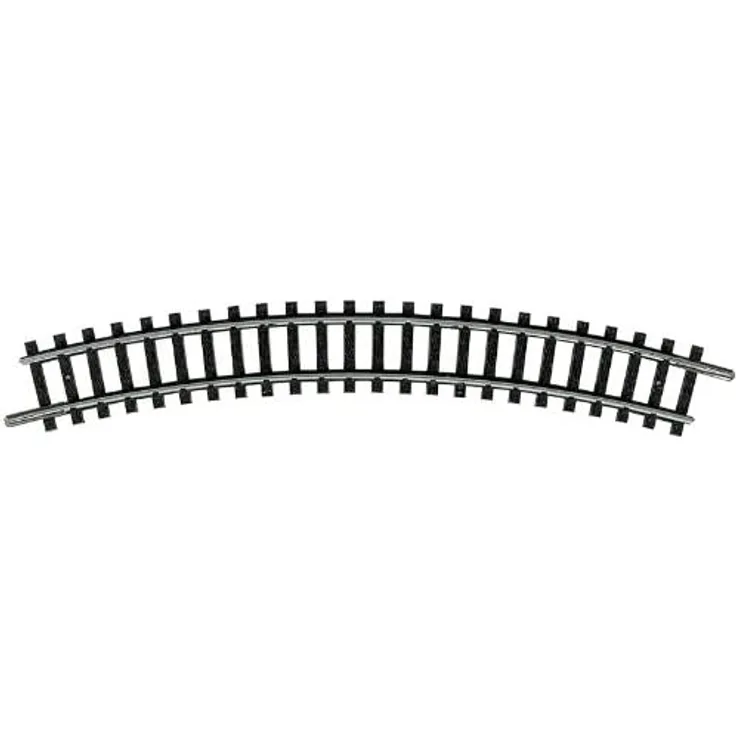 Trix 14922 - Gleis geb.R2 30 Gr., Inhalt 10 Stück, Minitrix