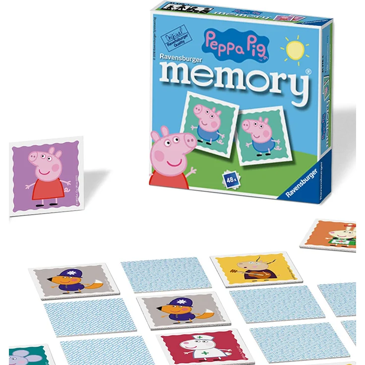 Ravensburger Peppa Pig Mini Memory Spiel 21376 – Bild 1