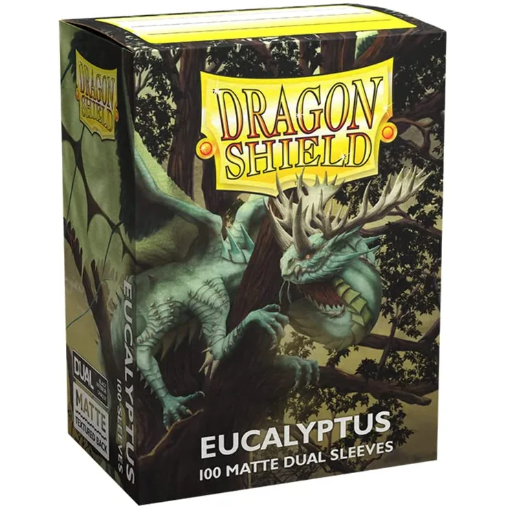 Dragon Shield Dual Matte Sleeves - Eucalyptus 'Lehel' (100 Sleeves)