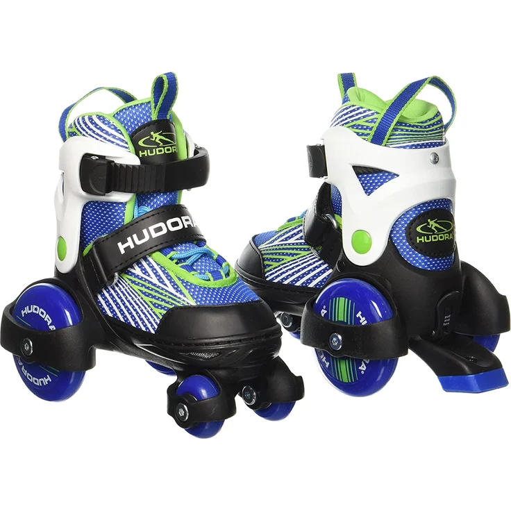 HUDORA 22040 'My First Quad 2.0' Rollschuhe, größenverstellbar, Schuhgröße 26 bis 29, blau – Bild 4