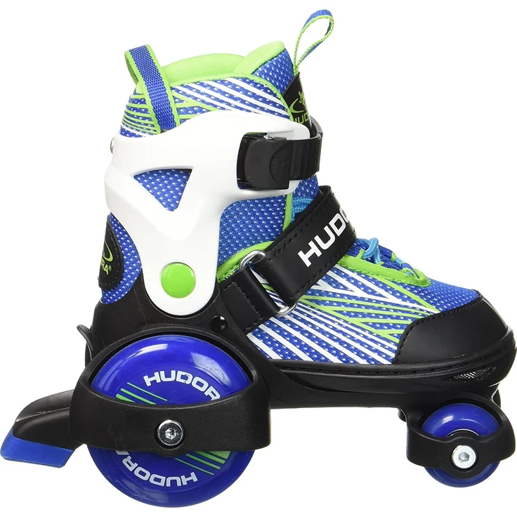 HUDORA 22040 'My First Quad 2.0' Rollschuhe, größenverstellbar, Schuhgröße 26 bis 29, blau – Bild 1