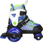 HUDORA 22040 'My First Quad 2.0' Rollschuhe, größenverstellbar, Schuhgröße 26 bis 29, blau