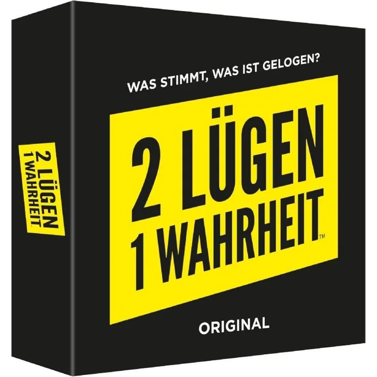Kylskapspoesi 43019 2 Lügen, 1 Wahrheit, was Stimmt, was ist gelogen?, Kartenspiel, bunt