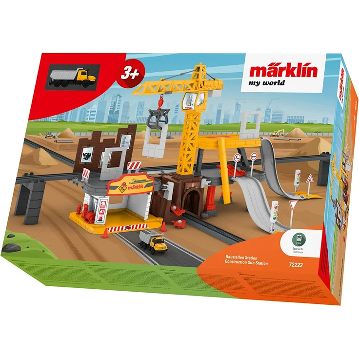 Märklin 72222 My World Baustellen Station Ergänzungspackung Modelleisenbahn