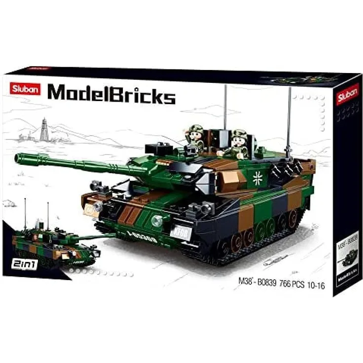 Kampfpanzer Leopold (766 Teile) [M38-B0839]