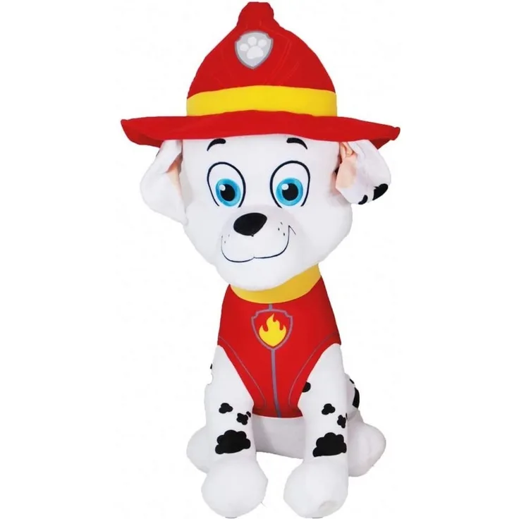 PAW PATROL XXL 60 cm Plüsch Figur Hund MARSHALL DIE FEUERWEHR DALMATINER PLÜSCH-SPIELZEUG