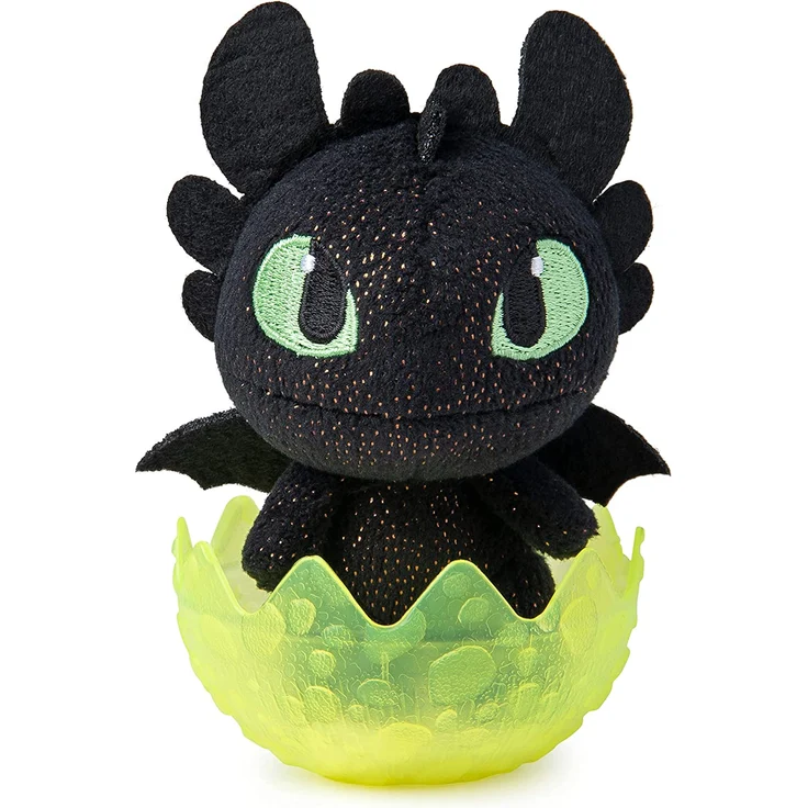 Spin Master Drachenzähmen leicht gemacht Making Legends Egg Plush, sortiert, 1 Stück, zufällige Auswahl, keine Vorauswahl möglich – Bild 1
