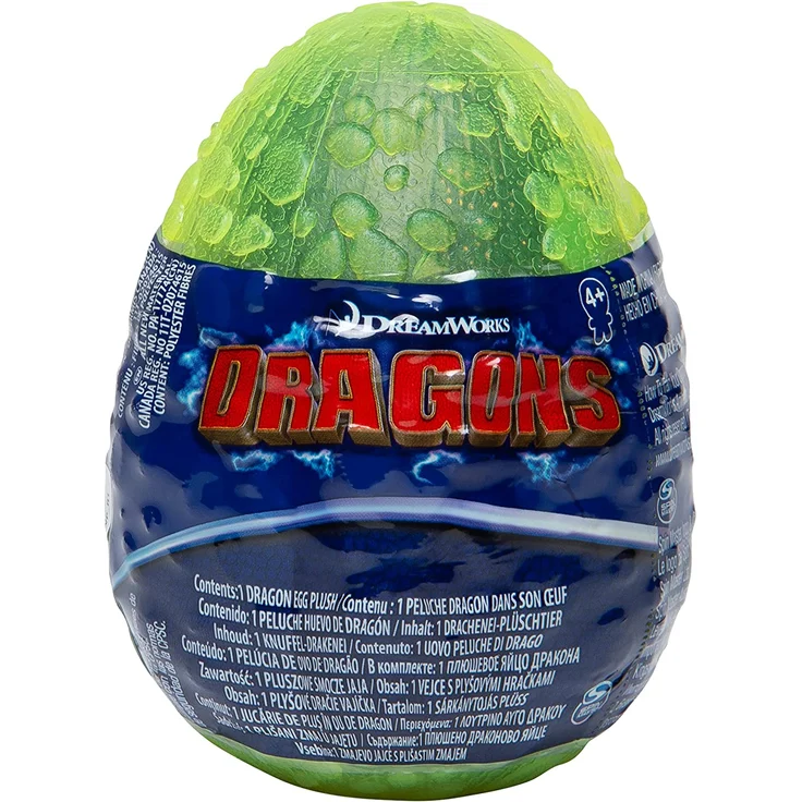 Spin Master Drachenzähmen leicht gemacht Making Legends Egg Plush, sortiert, 1 Stück, zufällige Auswahl, keine Vorauswahl möglich – Bild 3