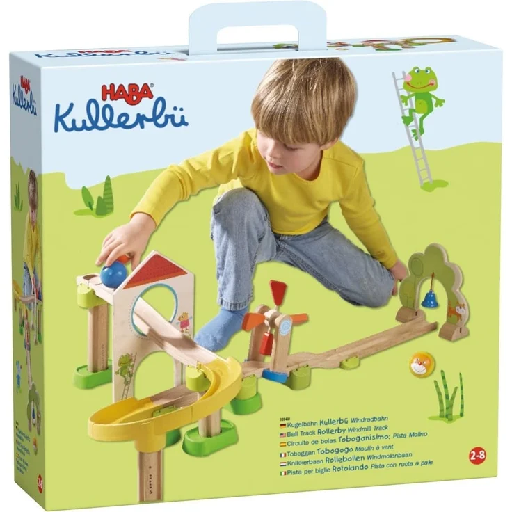 Haba 300438 - Kugelbahn Kullerbü - Windradbahn – Bild 8