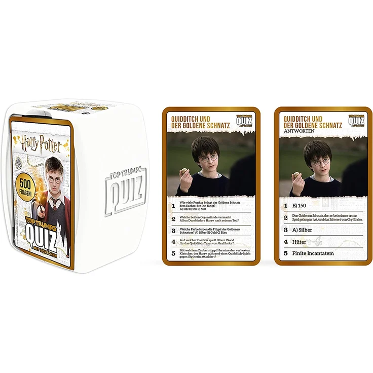 TOP TRUMPS Quiz Harry Potter (500 Fragen) - Harry Potter – Bild 4