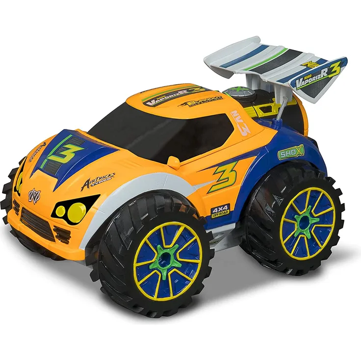 Nikko RC 10011 Nano VaporizR 3, Ferngesteuertes RC Auto, Offroad Fahrzeug bis 8,5 km/h, USB Schnellladung, 360° Drehung, fährt auf Wasser, Schlamm und Schnee, für Kinder ab 8 Jahre, ca. 20 cm, Orange