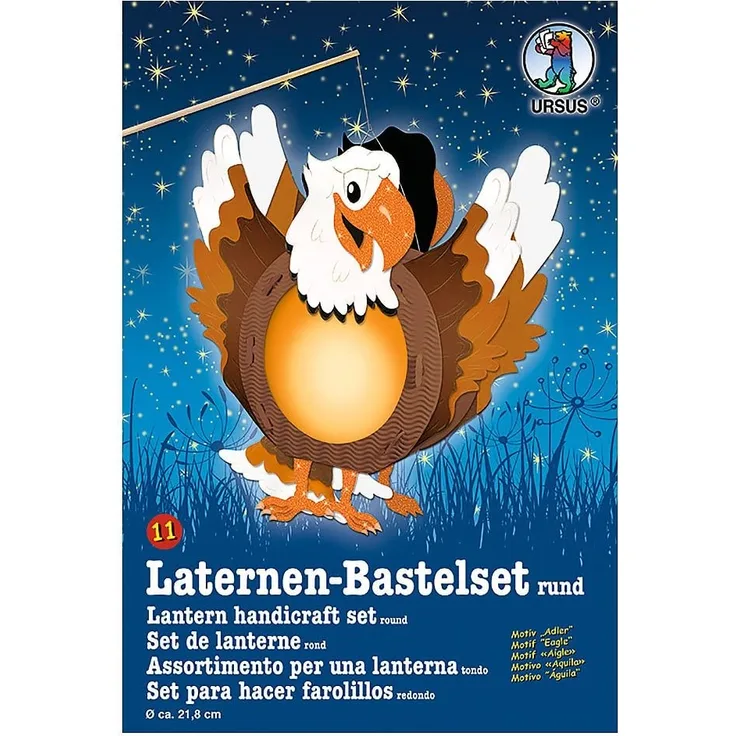 Laternen-Bastelset 11 / Lampions "Adler" - Laterne zum basteln und selber machen - DIY - Preisvergleich