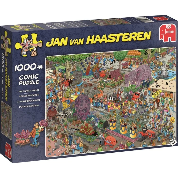 Puzzle Jan van Haasteren Flower Parade 1000 Stück