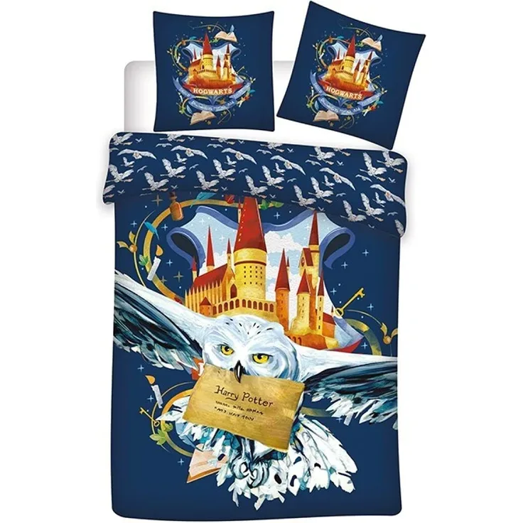 bettbezug Harry Potter 140 x 200 cm blau