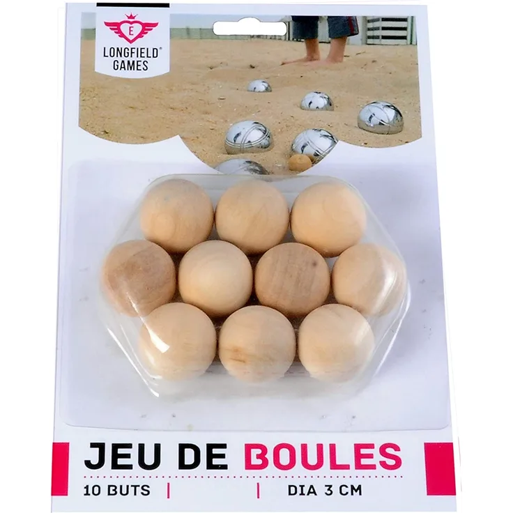 10 Zielkugeln für Boule Durchmesser 30 mm