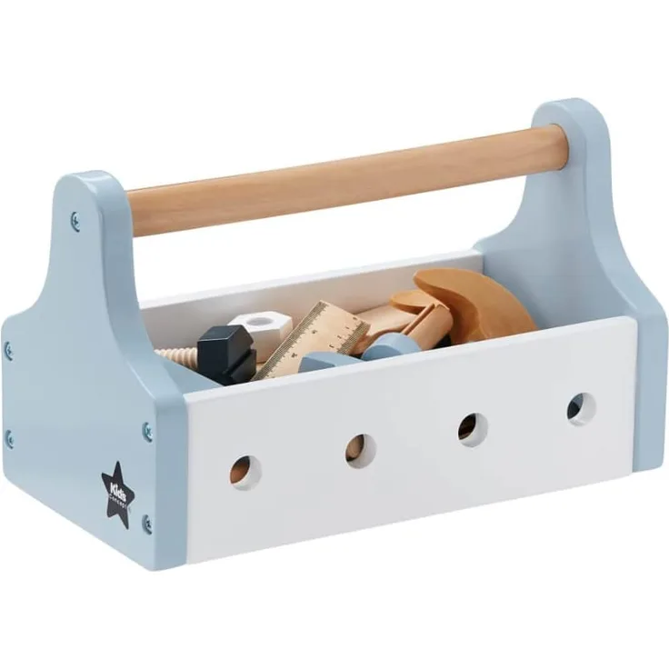 Kids Concept Werkzeugkiste 20-teilig blau