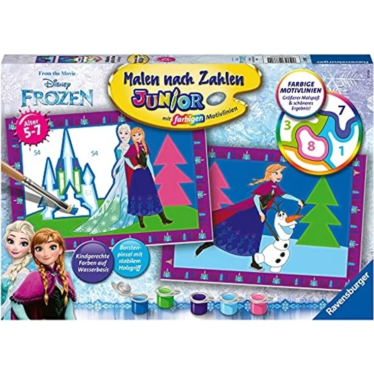 Ravensburger Malen nach Zahlen 27771 - Die Eiskönigin