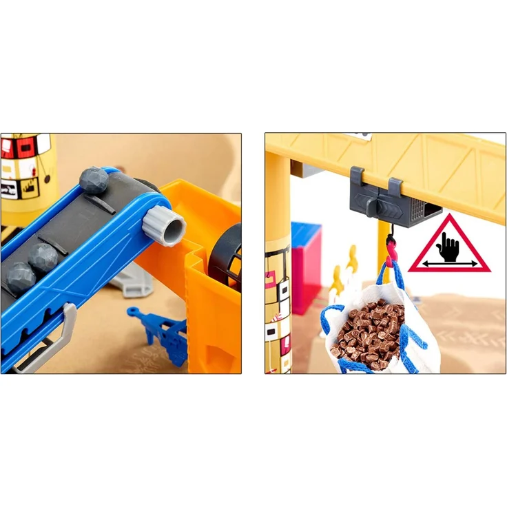 siku 5701, Baugrube, Metall/Kunststoff, bunt, Inkl. umfangreiches Zubehör, Viele Spielfunktionen – Bild 3