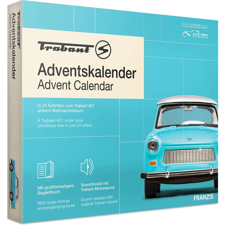 Franzis: Adventskalender Trabant – Bild 1