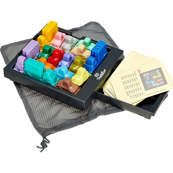 Ravensburger ThinkFun 76300 Rush Hour Logikspiel für 1 + Spieler, Alter 8 + (Italienische Version) – Bild 3