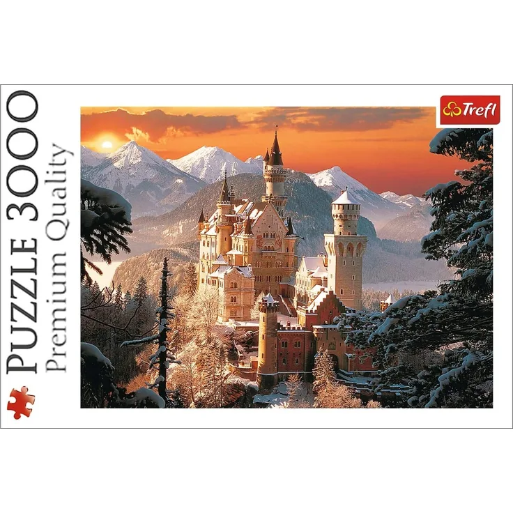 Trefl Winter Neuschwanstein Castle Germany 3000 items - Preisvergleich