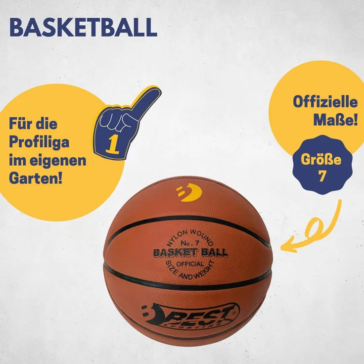 Best Sporting Basketball Gr. 7 braun – Bild 2
