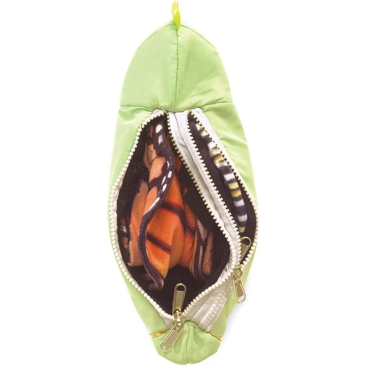 Folkmanis Handpuppe Metamorphose Schmetterling – Bild 4