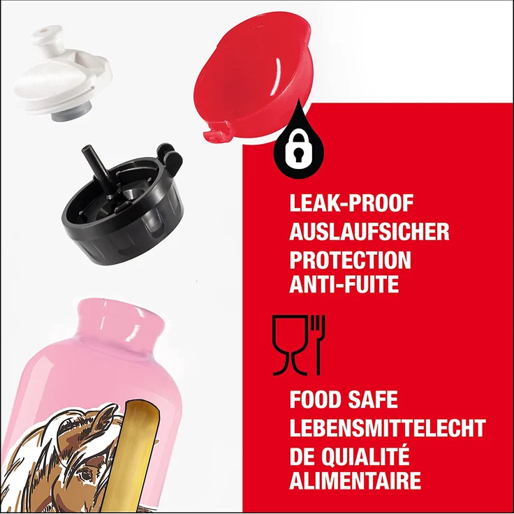 SIGG Trinkflasche Kids Bottles 0. 4 l Pferdeköpfe – Bild 3