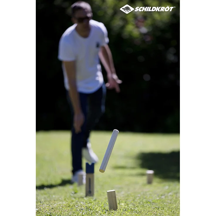 Schildkröt - Kubb Spiel, Wikingerkegeln, Pinienholz - Preisvergleich – Bild 4
