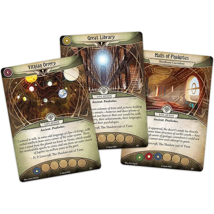 Fantasy Flight Games FFGAHC23 City of Archives Mythos-Pack: Arkham Horror LCG Exp, Mehrfarbig – Bild 3