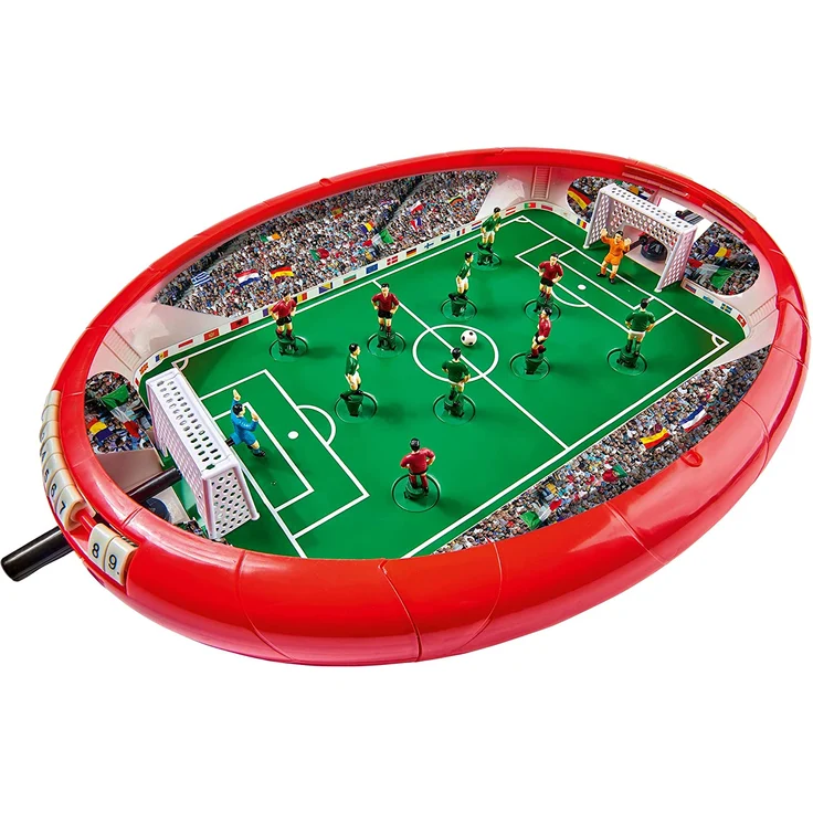 Noris 606178712 Fußball Arena, Der Tischfußball Spaß für die ganze Familie, mit Toranzeige, Gesamtgröße 55 x 41 x 8 cm, ab 4 Jahren – Bild 1