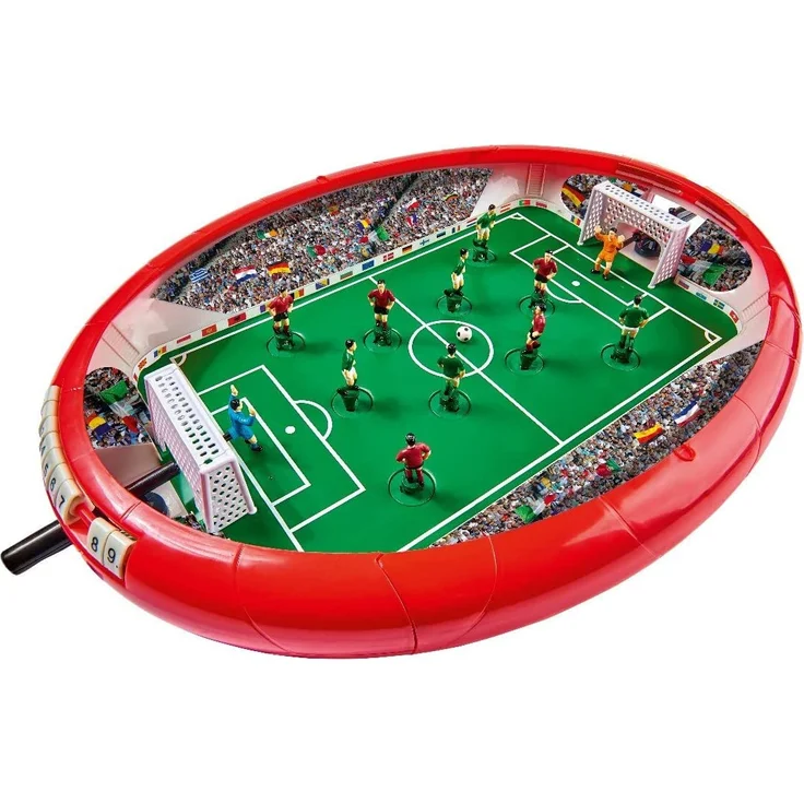 Noris 606178712 Fußball Arena, Der Tischfußball Spaß für die ganze Familie, mit Toranzeige, Gesamtgröße 55 x 41 x 8 cm, ab 4 Jahren – Bild 6