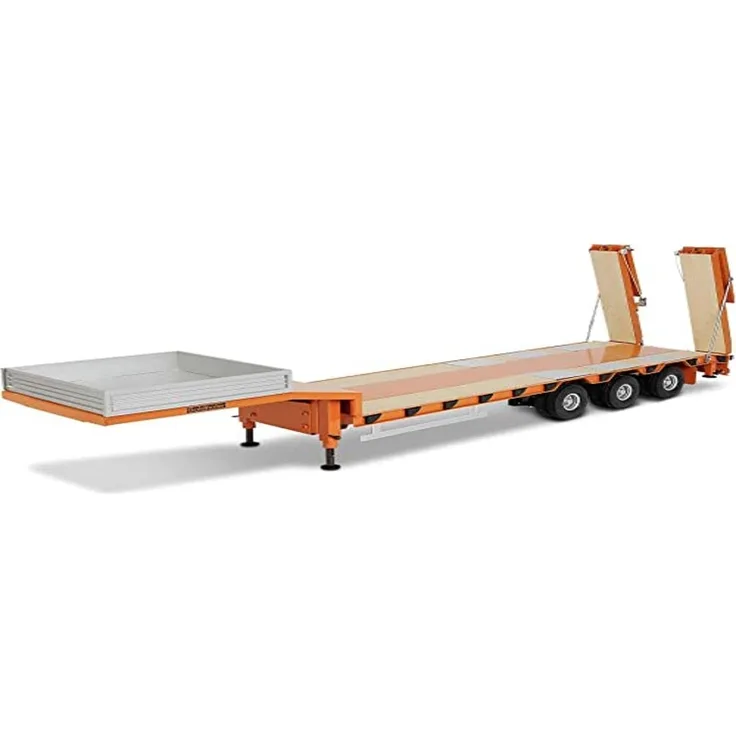 CARSON 500907400 - 1:14 Goldhofer TU4 Tiefladeanhänger 4A., RC-Truck, Zubehör, Modellbau, Maßstab 1:14, Auflieger, Anhänger