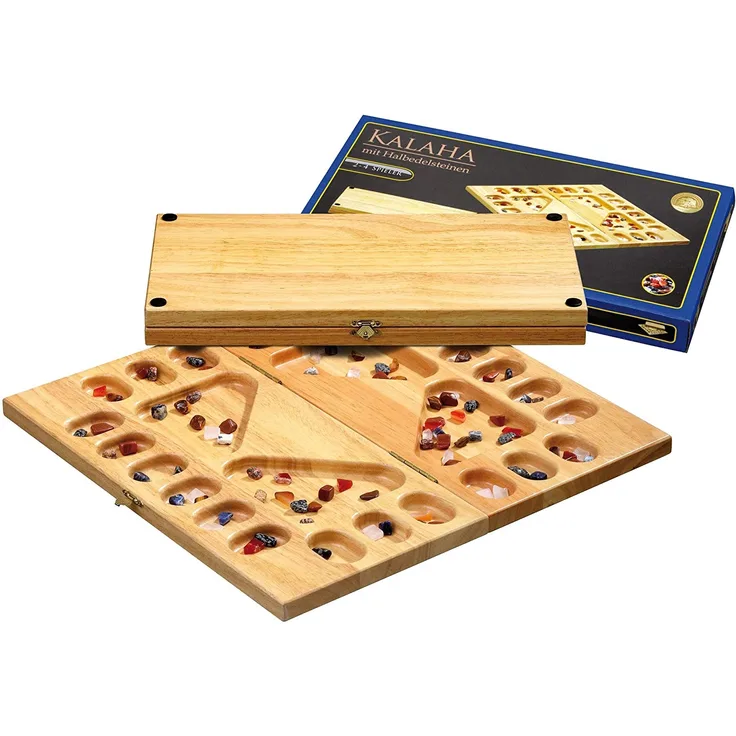 Philos 3128 - Kalaha für 2-4 Spieler, Steinchenspiel, Strategiespiel